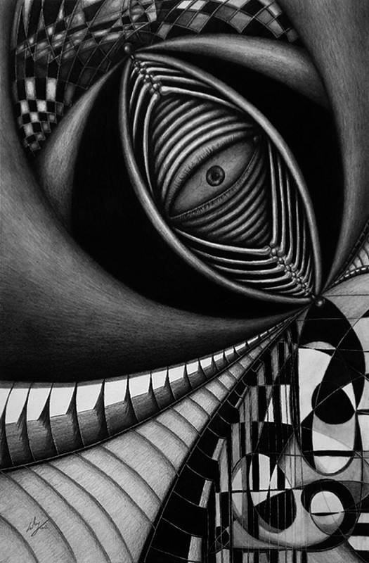 Graphite on paper, 44 x 29 cm, 2012. &copy; Kyriakos Papageorgiou