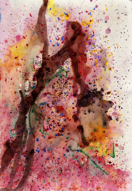 Watercolour pencil on paper, 29.5 x 20.5 cm, 2012. &copy; Kyriakos Papageorgiou