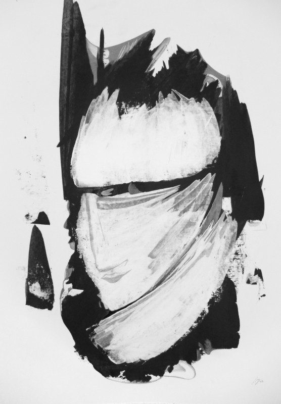 Graphite, acrylic on paper, 2012. &copy; Kyriakos Papageorgiou