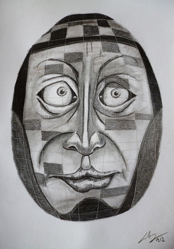 Graphite on paper, 2012. &copy; Kyriakos Papageorgiou