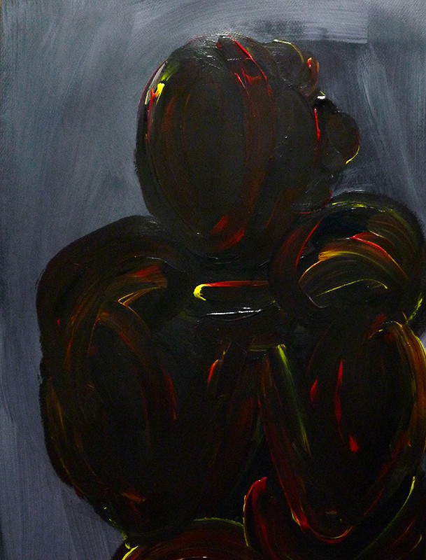 Acrylic on paper, 2015. &copy; Kyriakos Papageorgiou