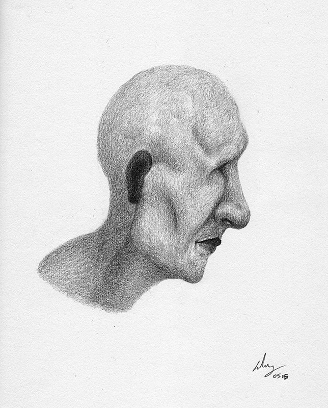 Graphite on paper, 2015. &copy; Kyriakos Papageorgiou