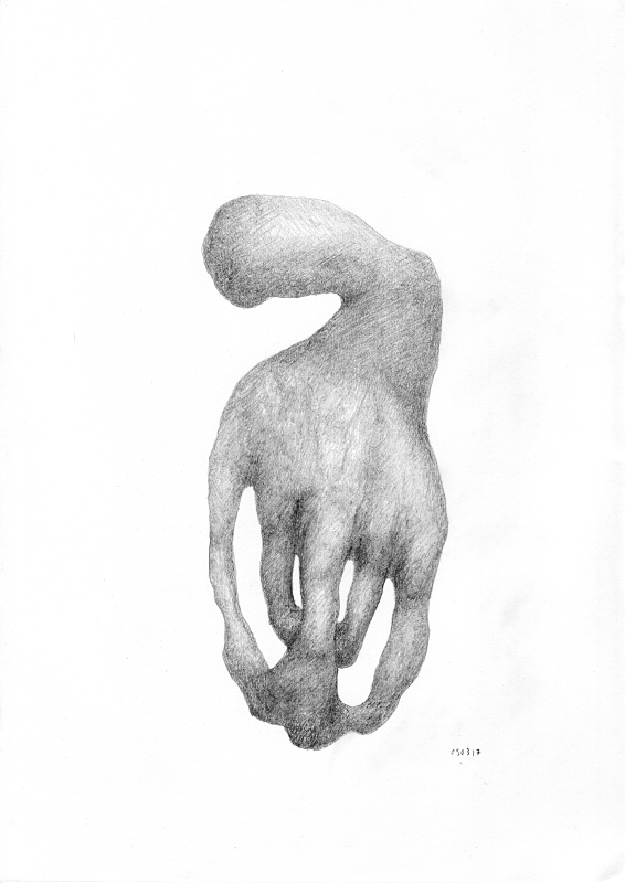 Graphite on paper, 2017. &copy; Kyriakos Papageorgiou