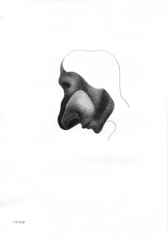 Graphite on paper, 2017. &copy; Kyriakos Papageorgiou