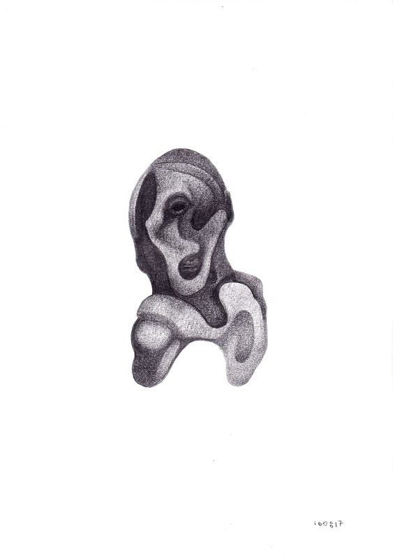 Graphite on paper, 2017. &copy; Kyriakos Papageorgiou